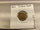 1899 Indian Head Penny with Full Liberty US Small Cent Copper Coin 071225 59r