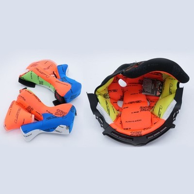 LS2 Subverter Helmet Liner & Cheek Pad Set Multi-color Large