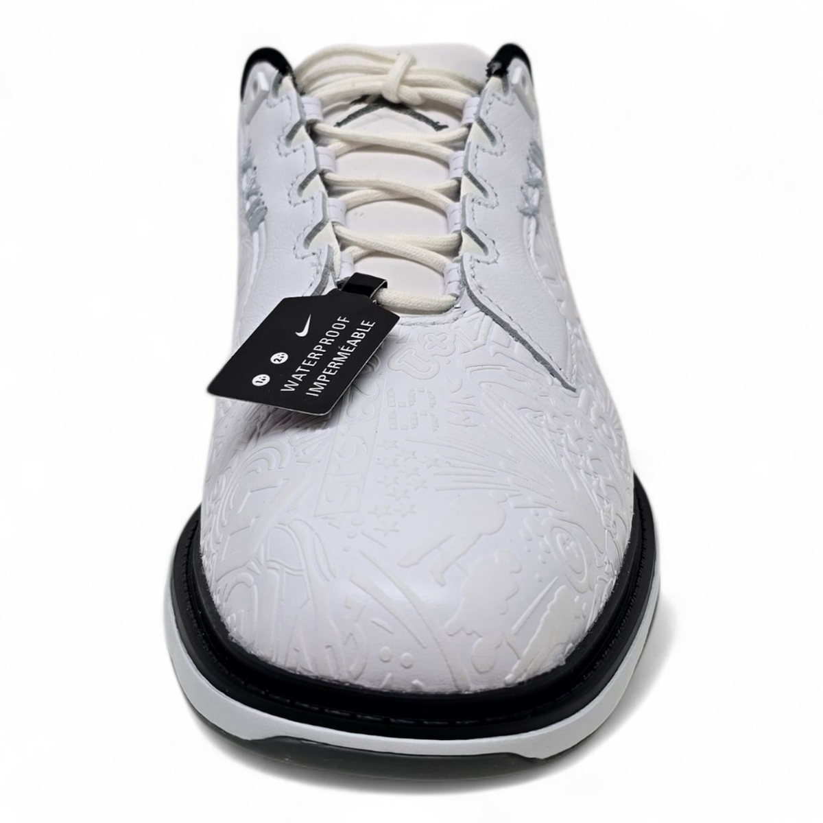 Nike Air Jordan ADG 5 Golf White Iron Grey Waterproof Trainers