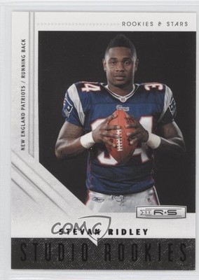 2011 Panini Rookies & Stars Studio Black 55/100 Stevan Ridley #10 RC 1q9