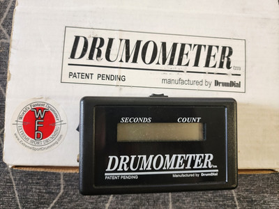 DRUMOMETER By DrumDial Drum Dial Tempo Note Speed Measurement Device 1st Gen.