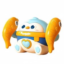 Jouet Rampant Pingouin Commande Vocale pour Bébés, Tout-Petits