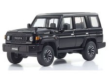 Kyosho 1/43 Toyota Land Cruiser 70 Attitude Black Mica (KS03928BK)