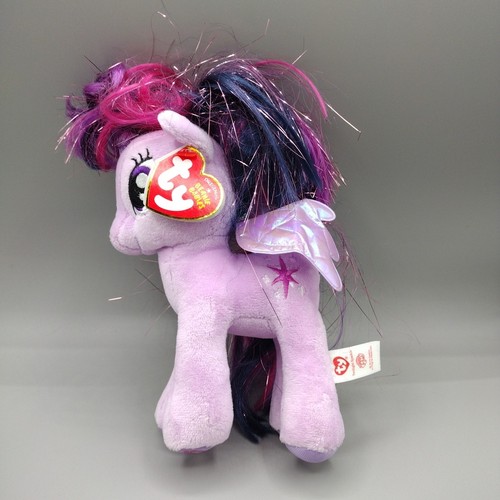 Ty 2016 Sparkle Plush 7" Twilight Sparkle Hasbro My Little Pony With Hang Tag