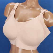 Momcozy Wireless Lined Insert Nursing Bra Size 2XL H9199