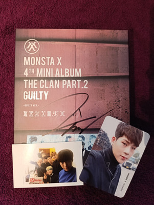 SIGNED (Jooheon) Monsta X The Clan Part 2 Guilty inkl. PC