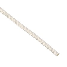 Insulation Braided Sleeving 33Ft-2.5mm High TEMP Fiberglass Sleeve, White
