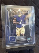 2025 Topps Bowman U Chrome Jonah Coleman Washington #18 1st Bowman Base
