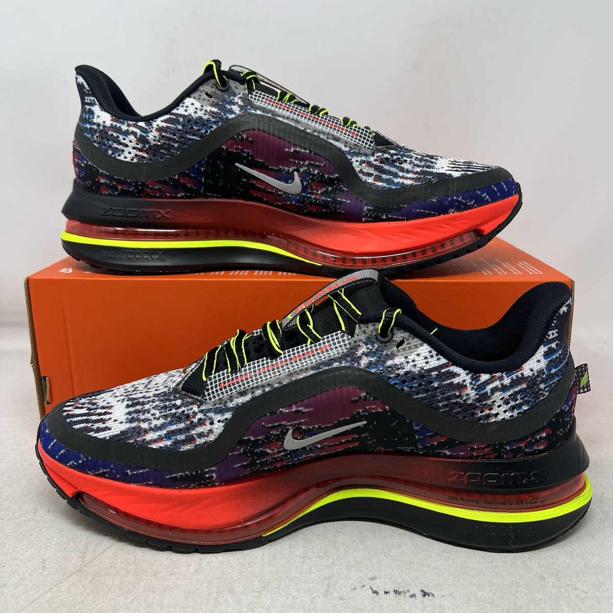 Nike Air Zoom Pegasus Premium Multi-Pixel Men's Shoes Sneakers No