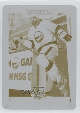 2017-18 Upper Deck Compendium Printing Plate Yellow 1/1 Nick Leddy #166 3vx