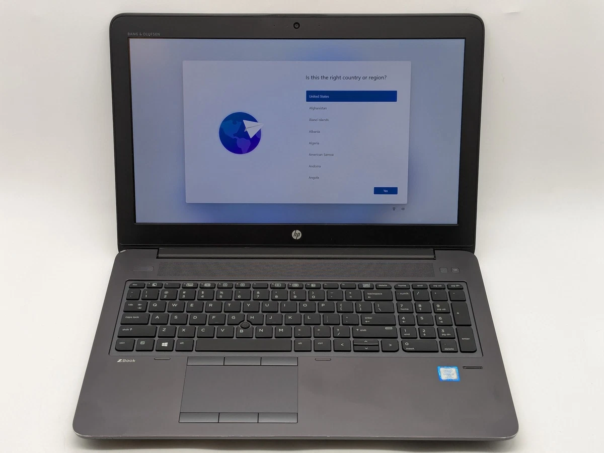 HP Intel Core i7 7th Gen. PC Laptops & Netbooks 2.50-2.99 GHz