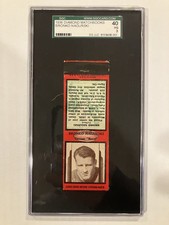 1936 Diamond Matchbooks Bronko Nagurski SGC 3 With Striker HOF BEARS LEGEND HTF!