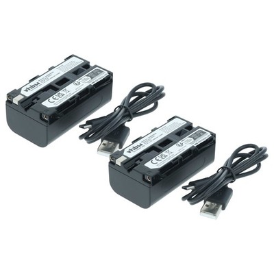 2x Akku für Sony CCD-TRV94E CCD-TRV940 CCD-TRV930 CCD-TRV95 2000mAh 7,4V