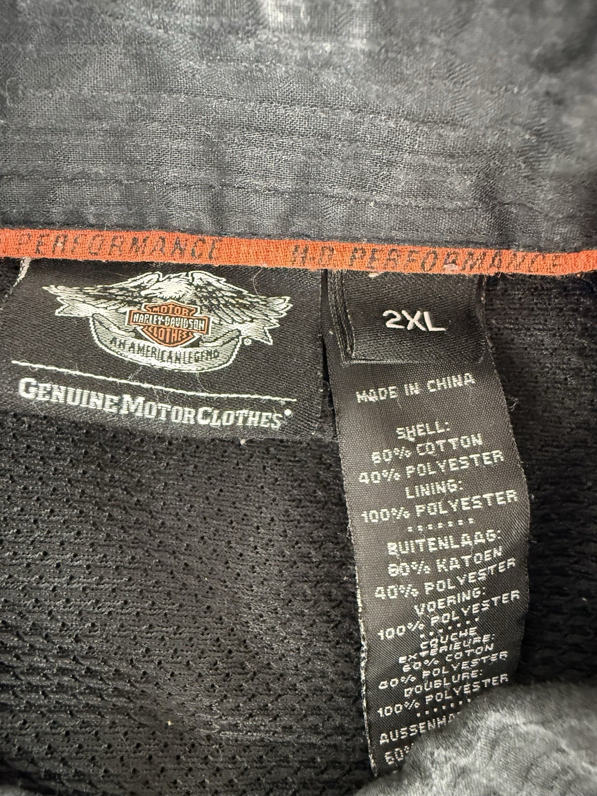 Harley Davidson Performance Button Down Short Sle… - image 5