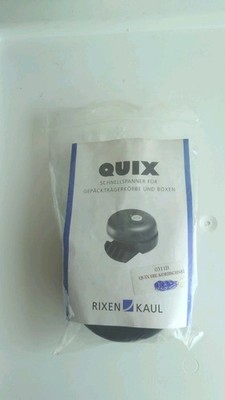 Rixen & Kaul Quix KlickFix Befestigung Adapter Korb oder BOX Gepäckträger Neu 