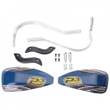 Cycra Probend Alloy Handguard Bars with P3 Carbon Hybrid Shields Blue 1977140002