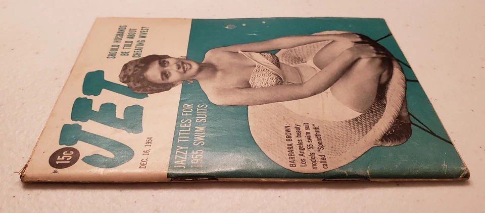 Jet Magazine December 16 1954 Swim Suits~Marilyn Monroe~Jamaican Influx - Image 3 of 4