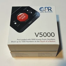 CPR Call Blocker V5000 For Landline Phones Block All Robo & Spam Calls