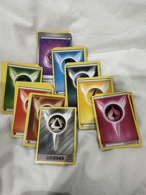Pokemon Energy Cards Bulk Mixed Condition Variety of Sets 2007-2016