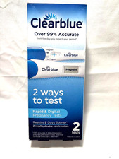 Clearblue Digital Pregnancy Test 5 Days Sooner Early Detection 2 ways to test