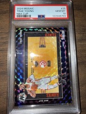 2024-25 panini mosaic nba cup Trae  Young  PSA 10