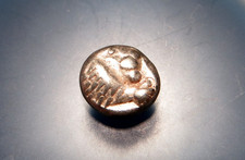 Ionia, Miletus, electrum 1/12 Stater, circa 500 BC,  Lion and Geometric incuse