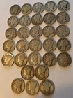 30 Silver 90% Mercury Dimes 1917-45,