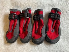 Top Paw Red Outdoor Dog Booties 4 Size Small