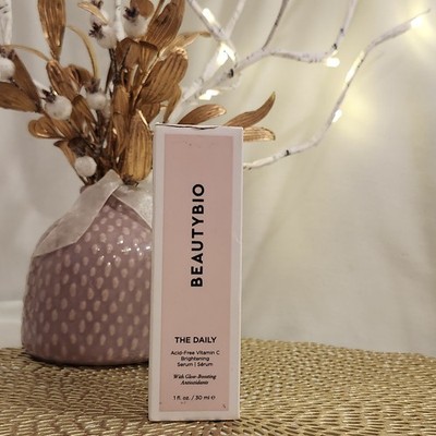 Beauty Bio The Daily Acid-Free Vitamin C Brightening Serum  1fl.oz. BNIB RV$75