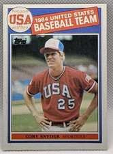 1985 Topps - Cory Snyder #403 (RC)