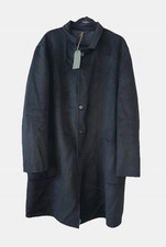 ALLSAINTS Men's Size 44 OVERSIZED Stano Coat Black Wool Blend Button NWT 499