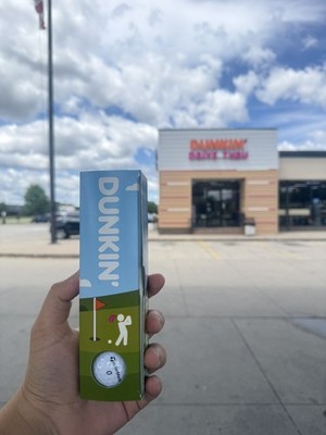 Dunkin Donuts Limited Edition Golf  Ball FATHERS DAY In Hand.  Ships Today