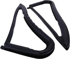 Front Vent Glass Window Weatherstrip Seals Set Pair WSS00239 Compatible with 19