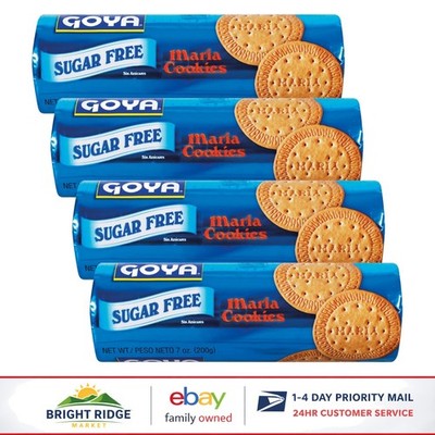 Sugar Free Maria Cookies, Thin Crisp Chocolate Cookies for Snacking and Treats