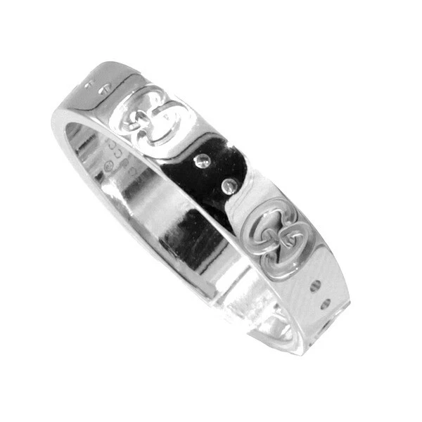Gucci Icon Ring 12 750 WG Bijoux Femme Femme Accessoires Occasion