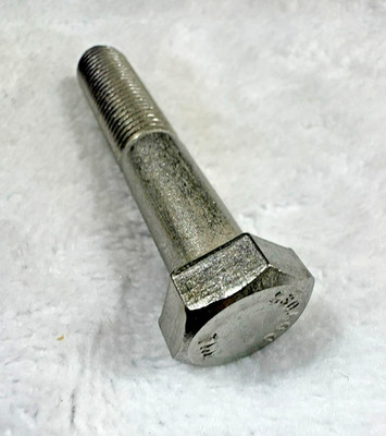 3/8-24  x   2  1/4''  HEX HEAD CAP SCREW   stainless steel   4 pcs