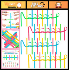 4 Pack Kids Walking Ropes with 12 Handles - Colorful Outdoor Safety Line for Tod