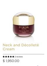 D'OR24K Prestige Endless Beauty Neck and Décolleté Cream 1.7 Floz