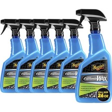 Meguiars Hybrid Ceramic Wax Spray 6 Pack 26 Oz Bottles 156 Oz Total