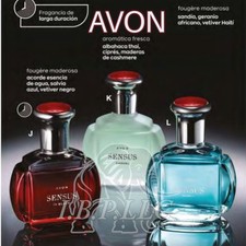 Avon Sensus Casual, In Black & Magnetic Fragancias Para Hombre By Avon (Set De3)