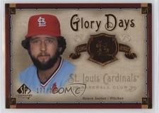 2005 SP Legendary Cuts Glory Days /399 Bruce Sutter #GD-BS HOF 02v3