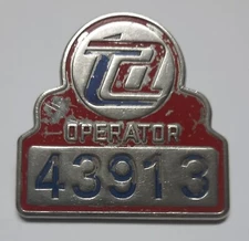 NYC Subway Operator Badge
