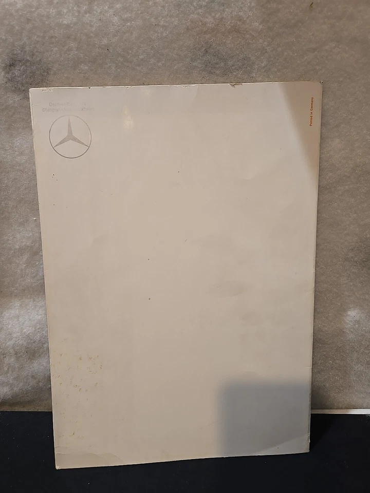 Винтаж 1967 MERCEDES BENZ ПРОДАЖИ БРОШЮРА · 250SL  - Изображение 2 из 4
