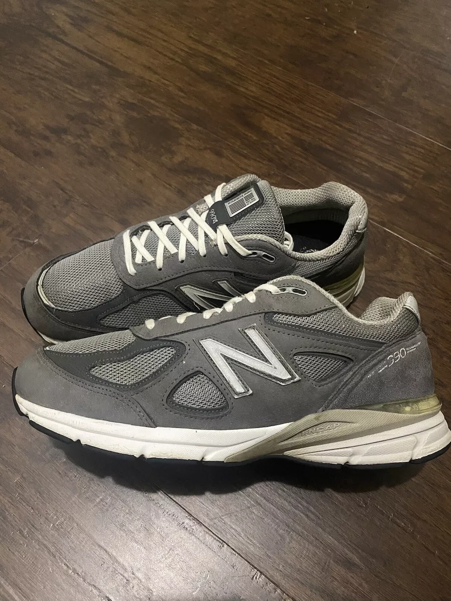 New Balance 990v4 Castlerock Grey Made In USA Running Shoes MENS 11