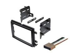 Double Din Dash Kit For Aftermarket Stereo Radio Install With Wire Harness Double Din Dash Kit For Aftermarket Stereo Radio Install With Wire Harness