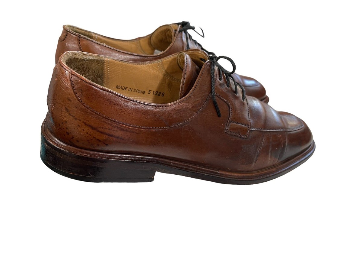 Mezlan Mens Size 8 M Two Tone Oxford Split Toe Dress Shoes Lace Up MEZLAN, BROWN SPLIT TOE LACE UP OXFORDS, SIZE 8 1/2 M | eBay main image 4
