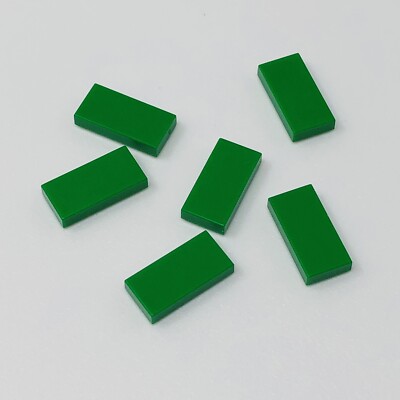 3069b LEGO Parts Tile 1x2 w/ Groove GREEN (6) | eBay