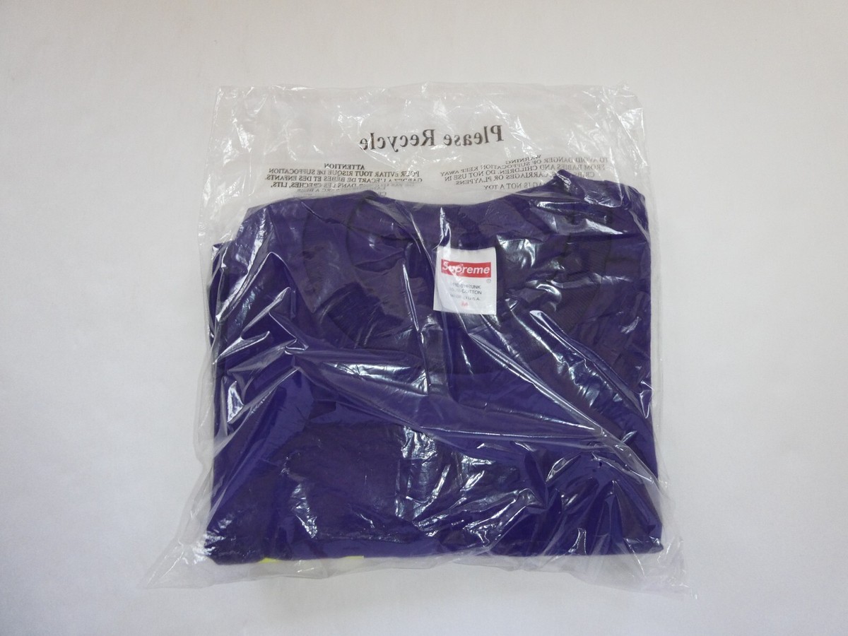 Supreme Arabic Logo Tee SS23, Size Medium (M), Purple, NEW w