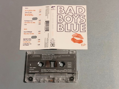 BAD BOYS BLUE " Kiss ", MC tape Kassette