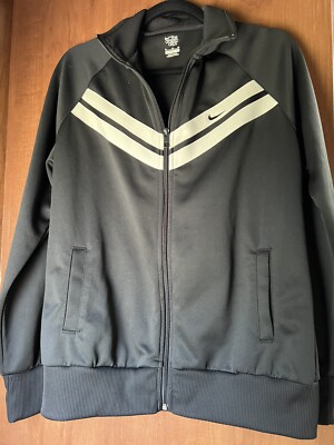 NIKE the athletic dept ジャンパー パーカー ナイキXXL Nike The Athletic Dept. Men's Black Zipper Front Jacket size